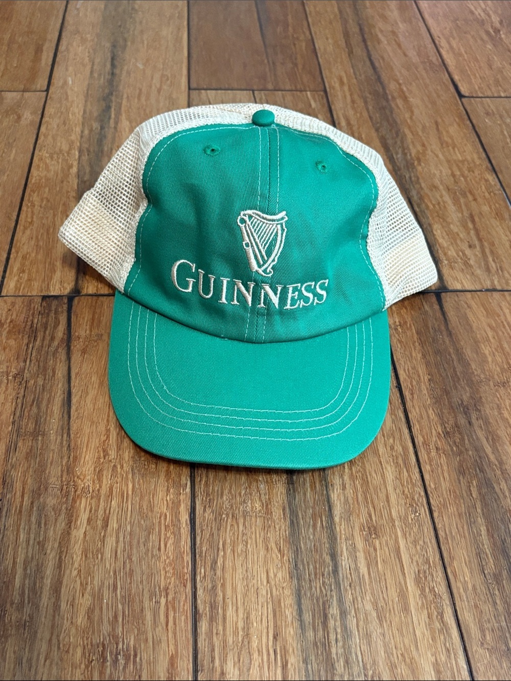 Guinness Trucker SnapBack Hat Cap Mesh Beer Ireland Irish